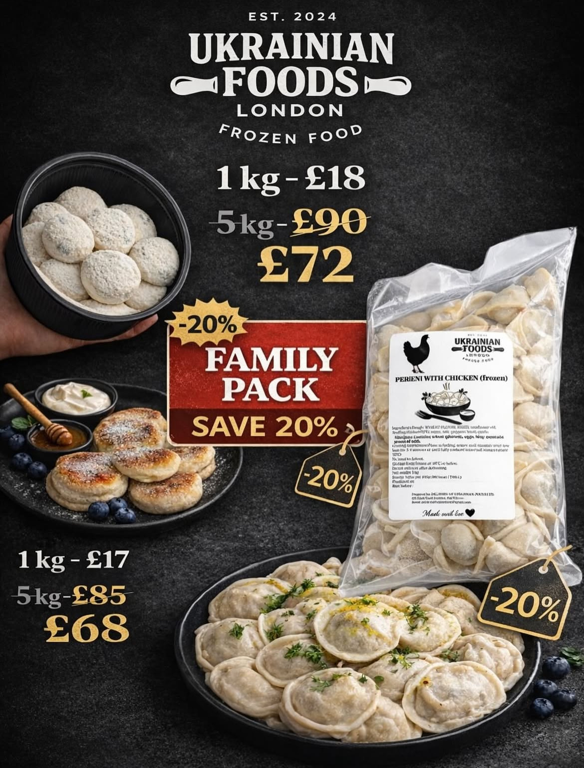 Family Pack Offer - Buy 5kg get 1kg free